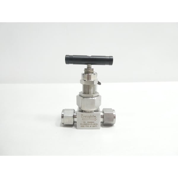 Swagelok MANUAL TUBE STAINLESS 6000PSI 1/2IN NEEDLE VALVE SS-6NBS8-ID-W20 - main